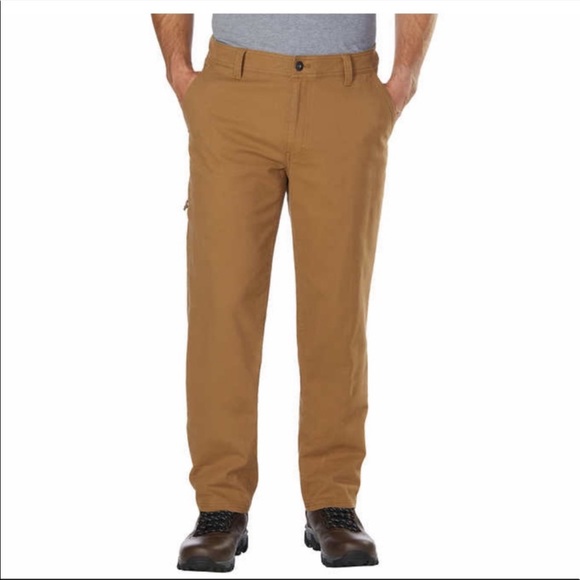 GH BASS Men’s Canvas Pant, Brown (W40 x L36) - Picture 1 of 6